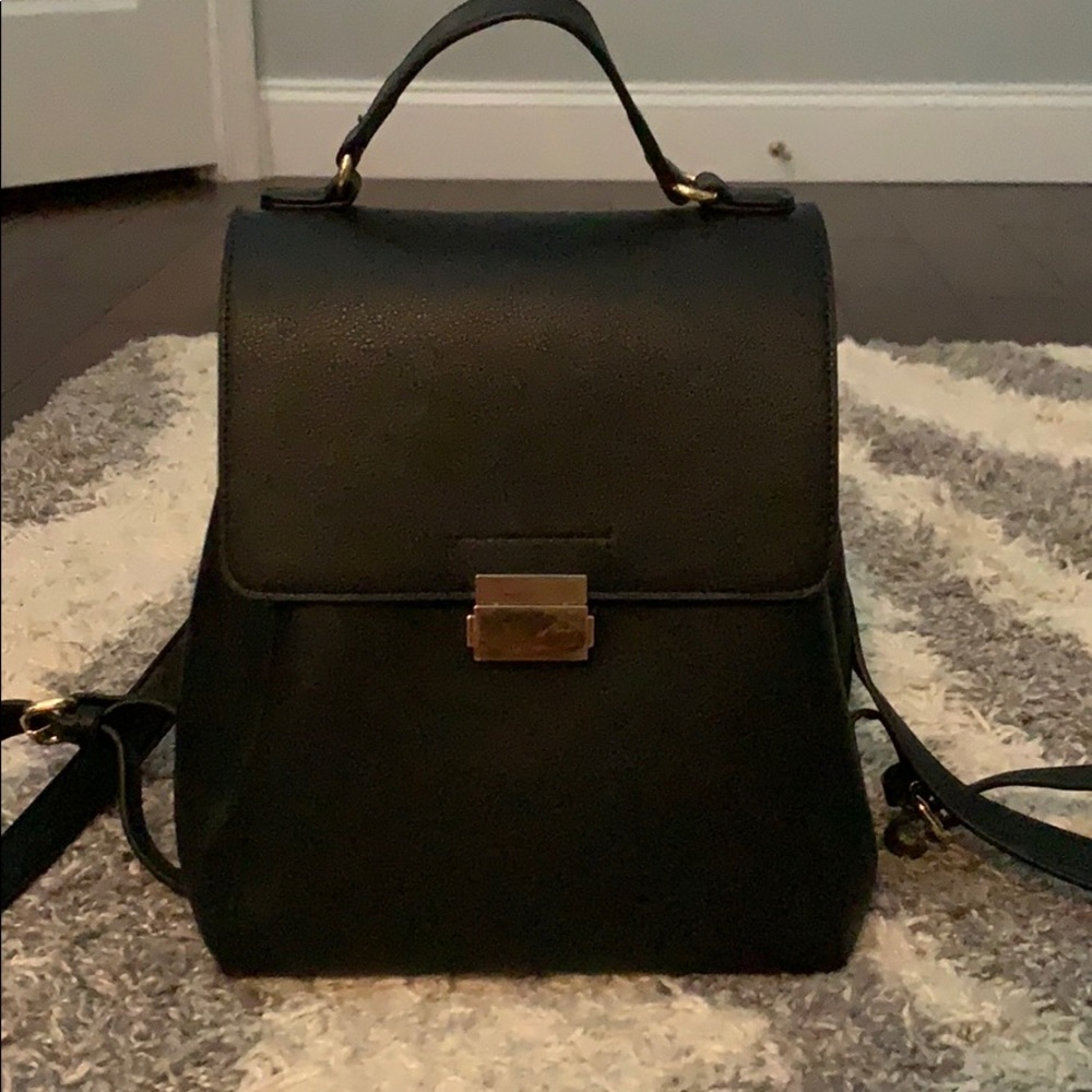 Black backpack